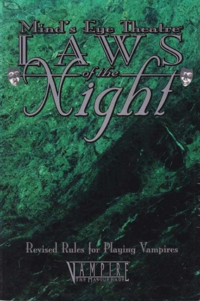 World of Darkness - Mind's Eye Theatre - Vampire the Masquerade -  Laws of the Night (B-Grade)(Genbrug)